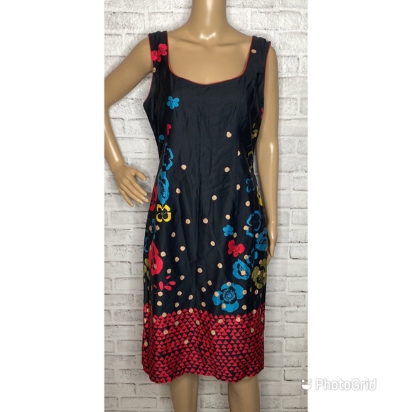 Maiocchi sleeveless cotton floral dress - Picture 1 of 9